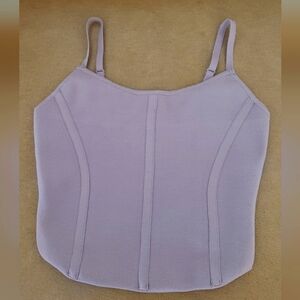 Pacsun Mauve/purple corset tank top